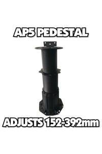 12x Adjustable risers feet - Decking Timber support pedestal  - AP5 = 152 - 392mm