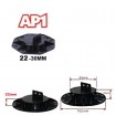10x Adjustable risers feet - Decking Timber support pedestal  - AP1 = 22 - 30mm