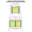 Swing Gate - Horizontal Composite T&G Boards Made to Measure from Slats - SQM PRICE Guide