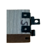 Decking clips to suit Grooved Deck Boards - 2mm GAPS between Boards