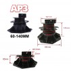 10 x Adjustable risers feet - Decking Timber support pedestal  - AP3 = 60 - 140mm 
